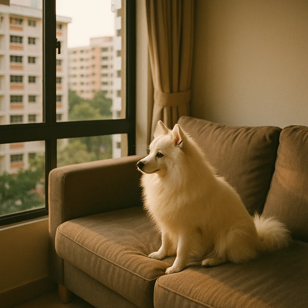 Mochi, Japanese Spitz