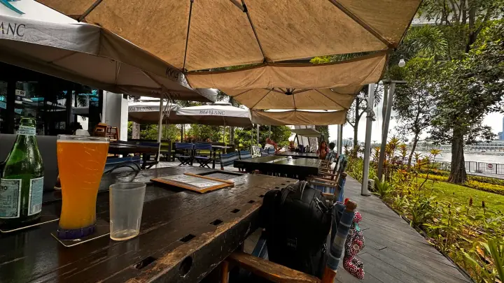 Kontiki, a dog-friendly restaurant in Rhu Cross in Singapore