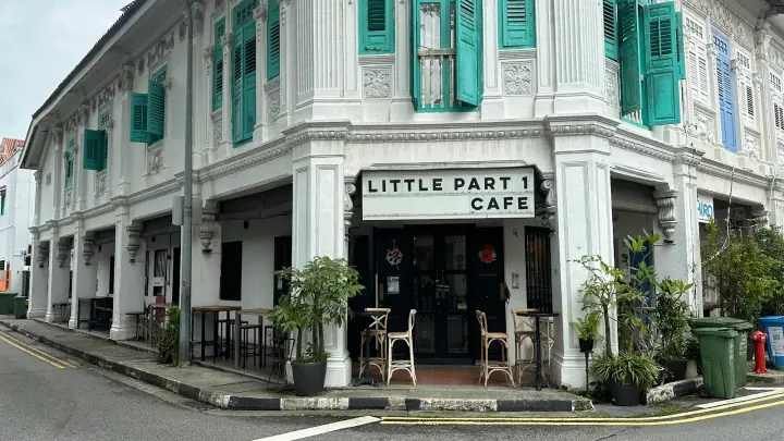 Little Part 1 Cafe, a dog-friendly cafe in Blair Rd in Singapore