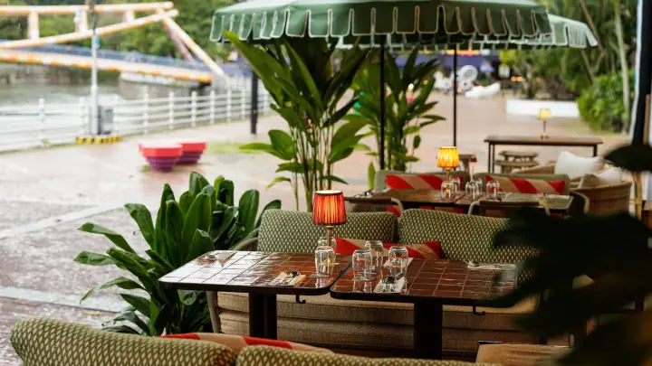 MERCI MARCEL ROBERTSON QUAY, a dog-friendly restaurant in Robertson Quay in Singapore