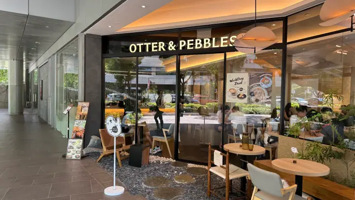 Otter & Pebbles, a dog-friendly cafe in First floor corner unit in Singapore