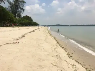 Changi Beach Park, Beach in Changi