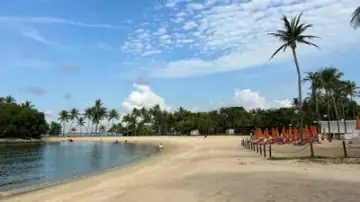 Tanjong Beach, Beach in Sentosa