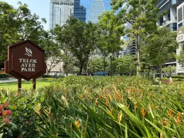 Telok Ayer Park, Park in Telok Ayer