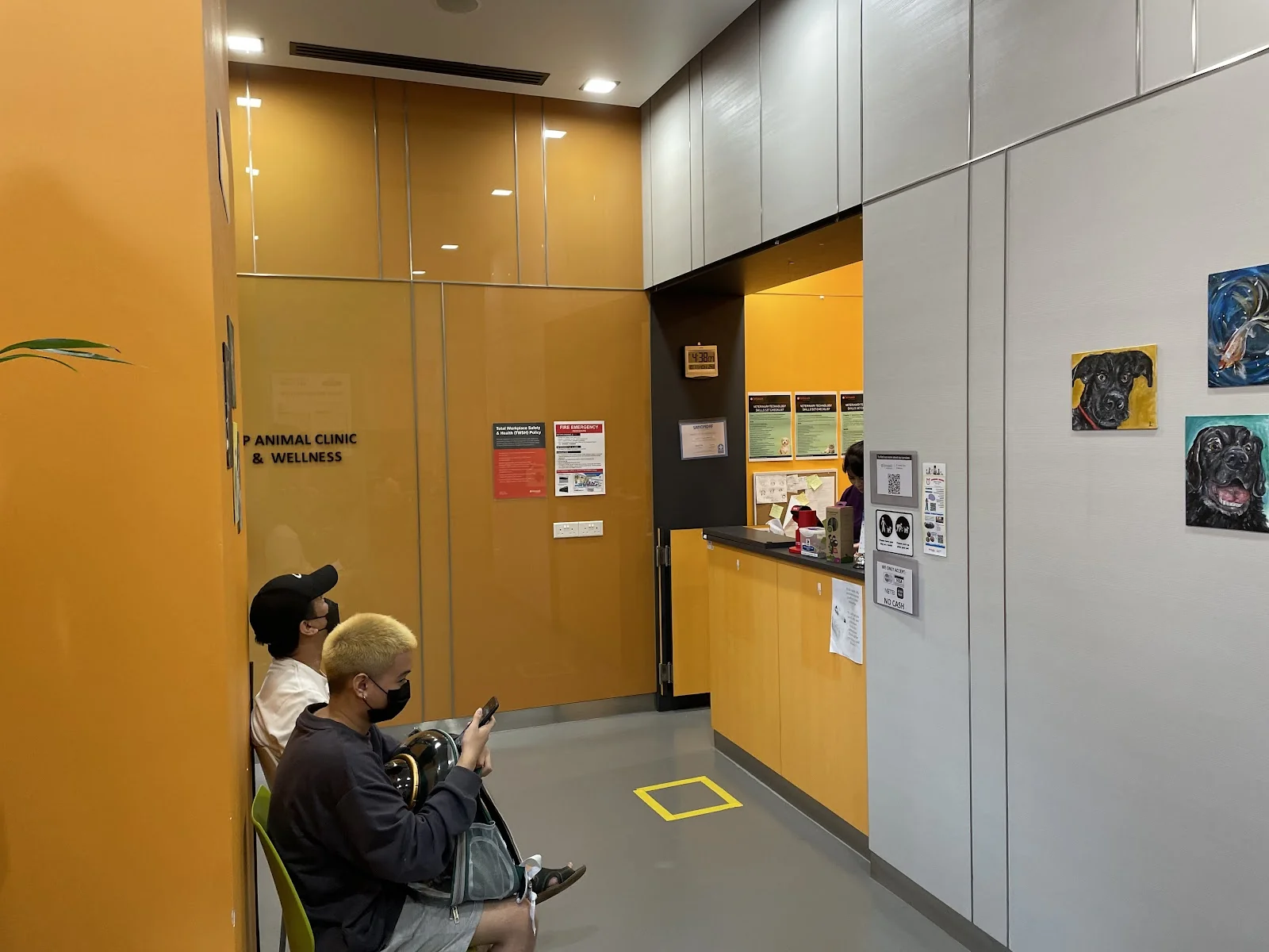 Exterior of TP Animal Clinic & Wellness in Tampines.